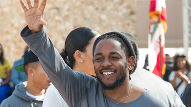 US-ENTERTAINMENT-KENDRICK LAMAR RECEIVES THE KEYS OF COMPTON