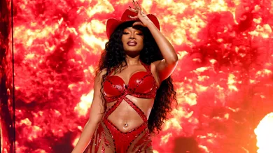 Megan Thee Stallion Performs During The Hot Girl Summer Tour At Toyota Center In Houston - June 15, 2024