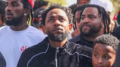 Kendrick Lamar music video shoot for "Not Like Us"