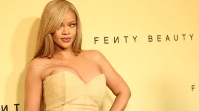 Rihanna Celebrates New Product Launch For Her Fenty Beauty Brand In Los Angeles, California