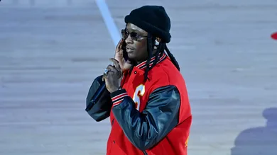 Celebrities Attend Boston Celtics v Atlanta Hawks