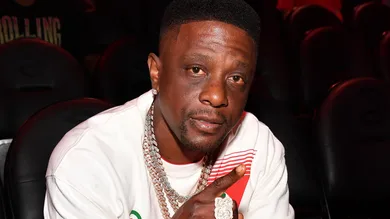 Celebrities Attend Miami Heat v Atlanta Hawks