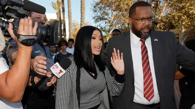Cardi B Departs Courthouse In Santa Ana, CA