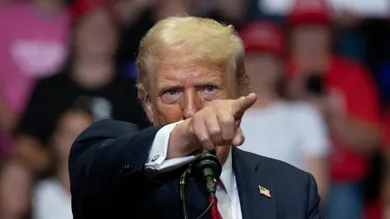 Donald Trump And J.D. Vance Hold First Joint Campaign Rally After The RNC