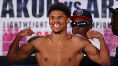 Shakur Stevenson v Artem Harutyunyan - Weigh-in