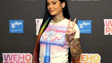 Cyndi Lauper Honored With Ally Icon Award During WeHo Pride By The City Of West Hollywood, CA