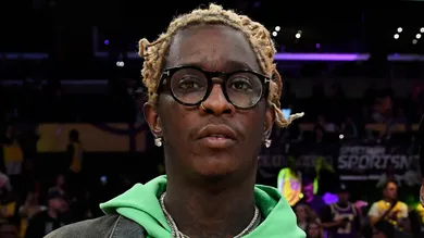 Celebrities At The Los Angeles Lakers Game