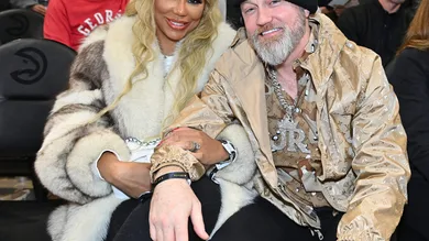 Celebrities Attend Orlando Magic v Atlanta Hawks