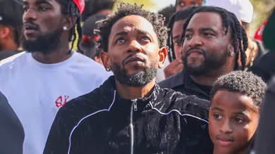 Kendrick Lamar music video shoot for "Not Like Us"