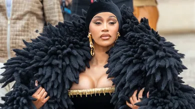 Schiaparelli : Outside Arrivals - Paris Fashion Week - Haute Couture Fall/Winter 2023/2024