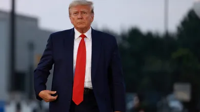 Former President Donald Trump Surrenders To Fulton County Jail In Election Case