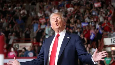 Trump Holds Campaign Rally In Harrisburg, Pennsylvania