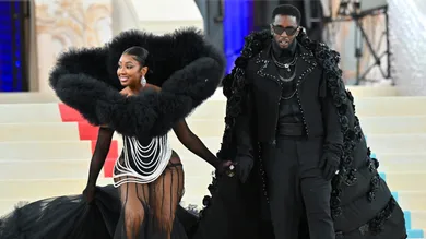 The 2023 Met Gala Celebrating "Karl Lagerfeld: A Line Of Beauty" - Street Sightings