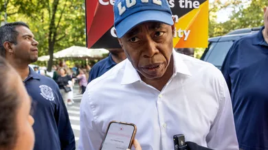 New York City Mayor Eric Adams