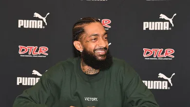 Nipsey Hussle In Store CD Signing
