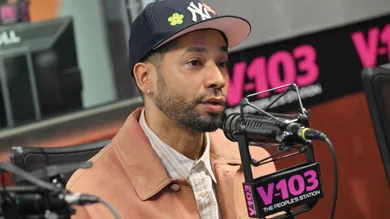 Celebrities Visit V-103 Atlanta