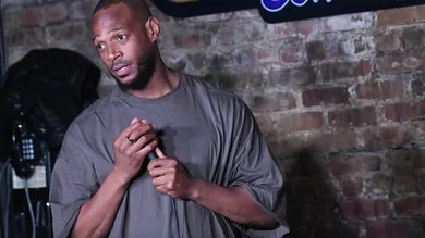 Marlon Wayans Performs At The Stress Factory Comedy Club