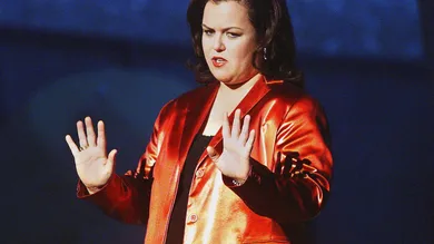 Entertainer Rosie O'Donnell hosts the show at the