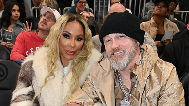 Celebrities Attend Orlando Magic v Atlanta Hawks