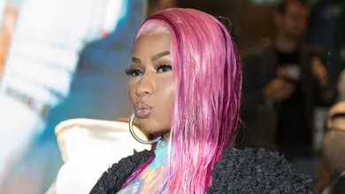 Nicki Minaj at the Diesel Store