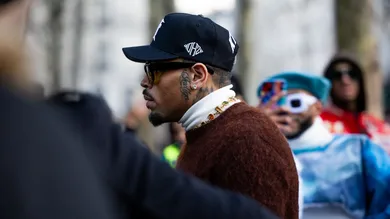 Celebrity Sightings - Paris Fashion Week - Menswear Fall/Winter 2024/2025 - Day Three