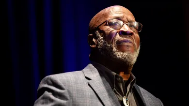 RICKY WILLIAMS TALKS DURING SHAKA FOUNDATION ANNIVERSARY