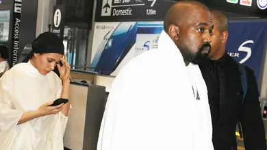 Kanye West and Bianca Censori Arrive In Tokyo