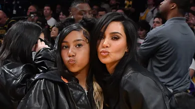 Celebrities At The Los Angeles Lakers Game