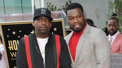 Curtis "50 Cent" Jackson is honored with a star on the Hollywood Walk of Fame
