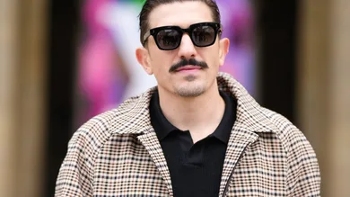 Celebrity Sightings - Paris Fashion Week - Menswear Fall Winter 2023 2024 : Day Three