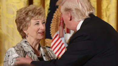 President Trump Attends Women's Empowerment Panel At The White House
