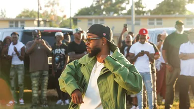 Kendrick Lamar music video shoot for "Not Like Us"