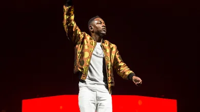 Kanye West THE YEEZUS TOUR with Kendrick Lamar - Los Angeles, CA