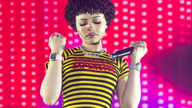 Ice Spice Performs At HERE at Outernet