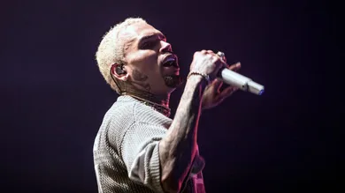 Chris Brown Performs At FNB Stadium