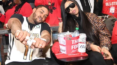 Celebrities Attend New York Knicks vs Atlanta Hawks