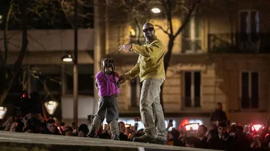 Outside View Of "Yeezy Season 8" Show - Paris Fashion Week Womenswear Fall/Winter 2020/2021