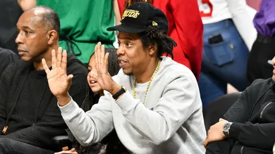 Celebrities At The Los Angeles Clippers Game