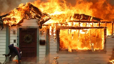 Powerful Winds Fuel Multiple Fires Across Los Angeles Area