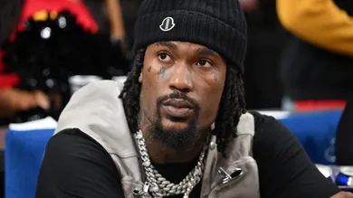 Celebrities Attend New York Knicks v Atlanta Hawks