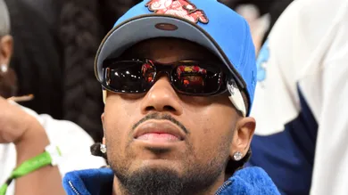 Celebrities Attend Cleveland Cavaliers v Atlanta Hawks