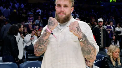 Celebrities At The Los Angeles Lakers Game