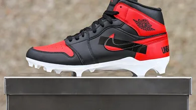 Jalen-Hurts-Air-Jordan-1-Unbannable-Cleats-Super-Bowl-LIX