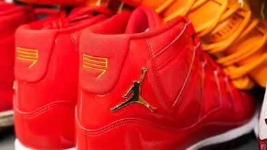 Travis-Kelce-Air-Jordan-11-PE-Cleats-Super-Bowl-LIX