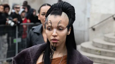 Street Style - Paris Fashion Week -  Menswear Fall Winter 2025/2026 - Day Three