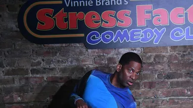 Tony Rock Performs At The Stress Factory Comedy Club