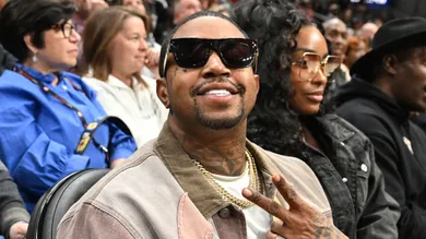 Celebrities Attend Detroit Pistons v Atlanta Hawks