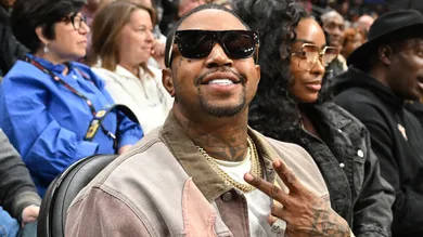 Celebrities Attend Detroit Pistons v Atlanta Hawks