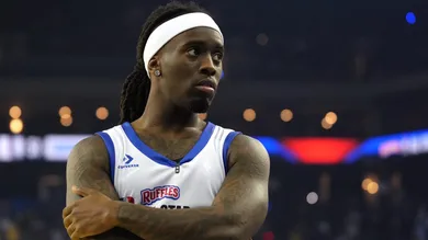 NBA: All Star-Celebrity Game-Team Bonds at Team Rice