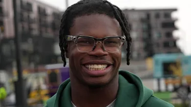 NFL: NFL Draft-Play Football Prospect Clinic with Special Olympics